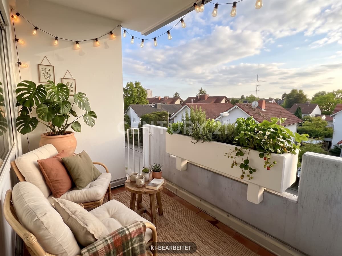 Wohntraum mit sonniger Loggia