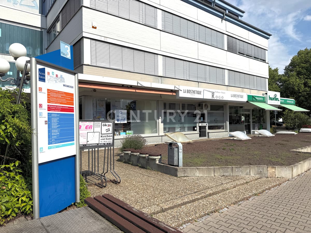 Top-Lage mit hoher Frequenz: Gewerbefläche im Ärztehaus