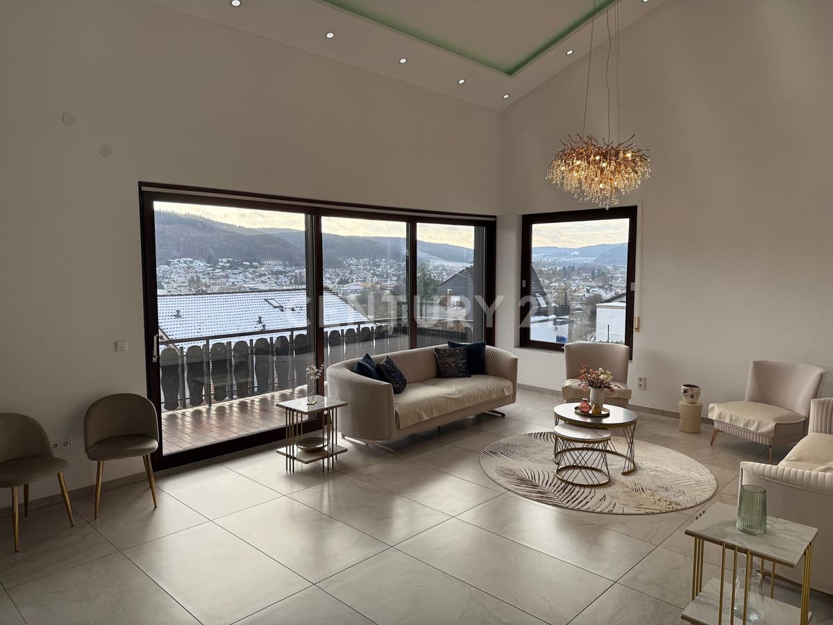 Architekten Haus mit Panorama Blick – Provisionsfrei